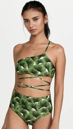 Cheapest 👍 Agua By Agua Bendita Azucena Palma Mangle Dia 👙 Bikini Top Multi ✔️