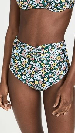 Brand new ✔️ Agua By Agua Bendita Vaiven La Fania Marino 👙 Bikini Bottoms Multicolor ✨