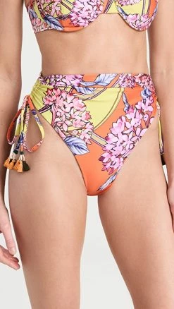 Cheapest 🌟 Agua Bendita Etta Suki 👙 Bikini Bottoms Orange ⭐