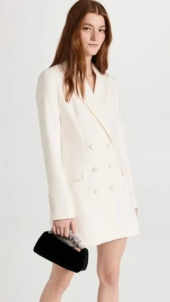 Outlet 👍 A.L.C. Edie 👗 Dress Daikon/Off White 👍