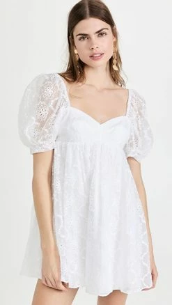 Best reviews of 💯 Amanda Uprichard Candia 👗 Dress Sugar Embroidery 💯