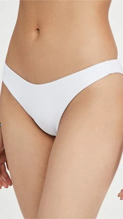 Budget 🌟 Beach Riot Island 👙 Bikini Bottoms White 🤩