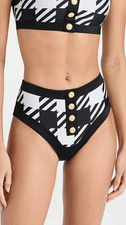 Best Pirce 🎁 Beach Riot Isle Bottoms Houndstooth 🤩