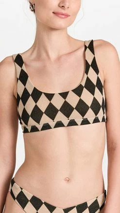 Cheapest ✔️ Beach Riot Peyton Top Diamond Shine 🥰