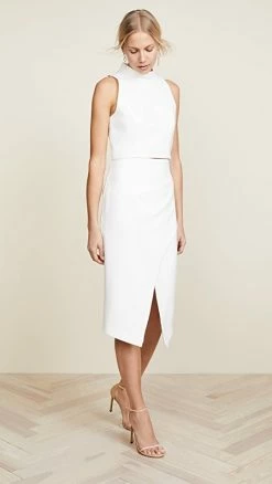 Cheap ✔️ Black Halo Juma Two Piece 👗 Dress Porcelain 🔔