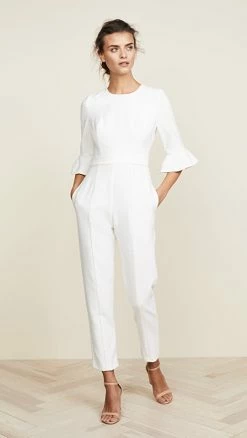 Best reviews of ✨ Black Halo Brooklyn Jumpsuit White 🔥