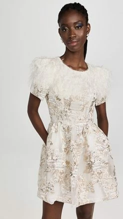 Wholesale 🛒 Black Halo Chadwick Mini 👗 Dress Ornate Frill 😉