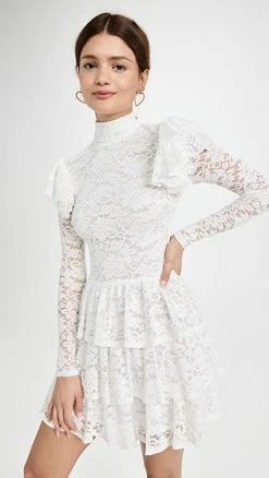 Buy ✔️ CAROLINE CONSTAS Emily 👗 Dress White 👍