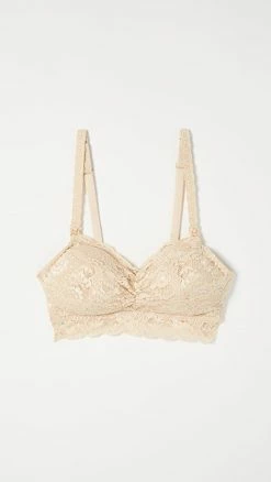 Outlet 🔥 Cosabella Never Say Never Mommie Nursing Soft Bra Blush ⭐