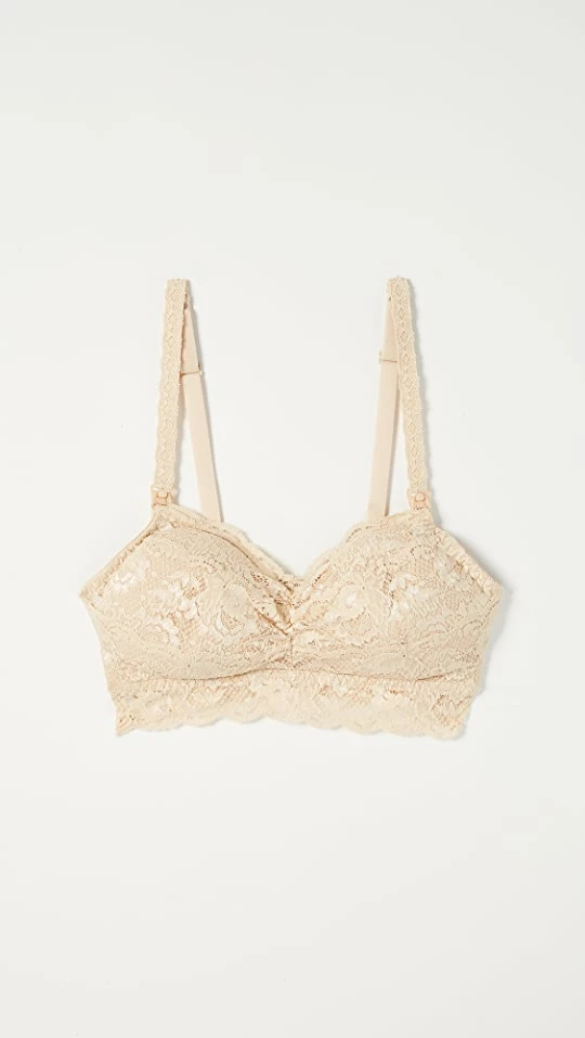 Outlet π₯ Cosabella Never Say Never Mommie Nursing Soft Bra Blush β