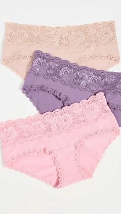Brand new 🔔 Cosabella Maternity Hotpant 3 Pack Sette/Himalayan Sky/Jaipur Pnk 💯