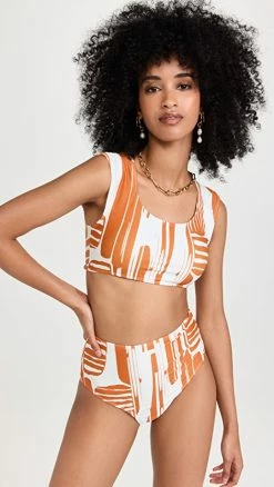 Best Sale 🤩 DIARRABLU Cayla 🩱 Swimsuit Set Iman Orange 🤩