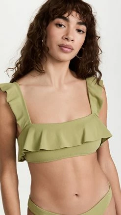 Brand new 🎁 Eberjey Jane 👙 Bikini Top Pear 🥰