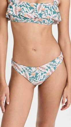 Best reviews of 🧨 Eberjey Palmeras Annia 👙 Bikini Bottoms Ocean Bay/Multi 🔥