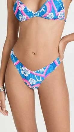 Hot Sale 🛒 Frankies 👙 Bikinis Enzo Mesh 👙 Bikini Bottoms Tropic Love ⭐