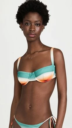 Flash Sale 😍 Fe Noel Simone 👙 Bikini Top Spice Multi 😍