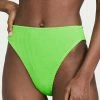 Hot Sale ⭐ Good American Always Fits 👙 Bikini Bottoms Chartreuse003 🥰