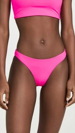 Wholesale ❤️ Good American Better Cheeky 👙 Bikini Bottoms Hot Pink002 👏