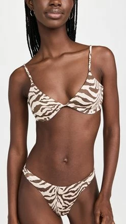 Deals 🧨 Good American Satin Demi Cup Top Zebra001 🔥