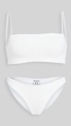 Best reviews of 🤩 Hunza G Gigi 👙 Bikini - T Set White 👏