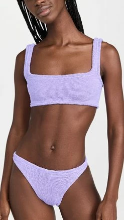 Cheap 👏 Hunza G Xandra 👙 Bikini Set Lilac 🔔