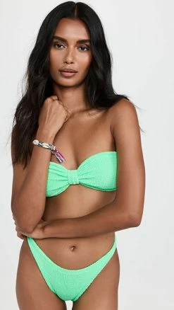 Best deal 🧨 Hunza G Jean 👙 Bikini Set Lime ✨