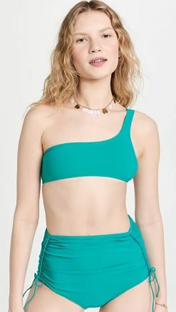 Buy 🎉 Isabel Marant Salome 👙 Bikini Top Green ⭐