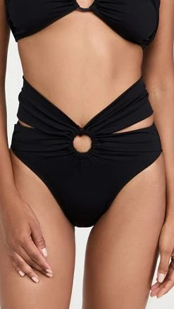 Top 10 🧨 Leslie Amon Toghzan 👙 Bikini Bottoms Black ❤️