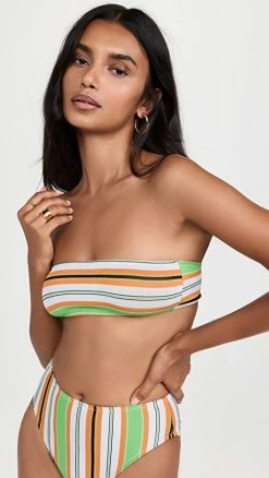Buy 🥰 Leslie Amon Carla 👙 Bikini Top Carioca Stripes 🔥