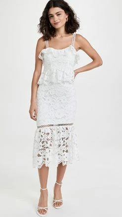 Best Sale 🔥 LIKELY Leigh 👗 Dress White ⌛