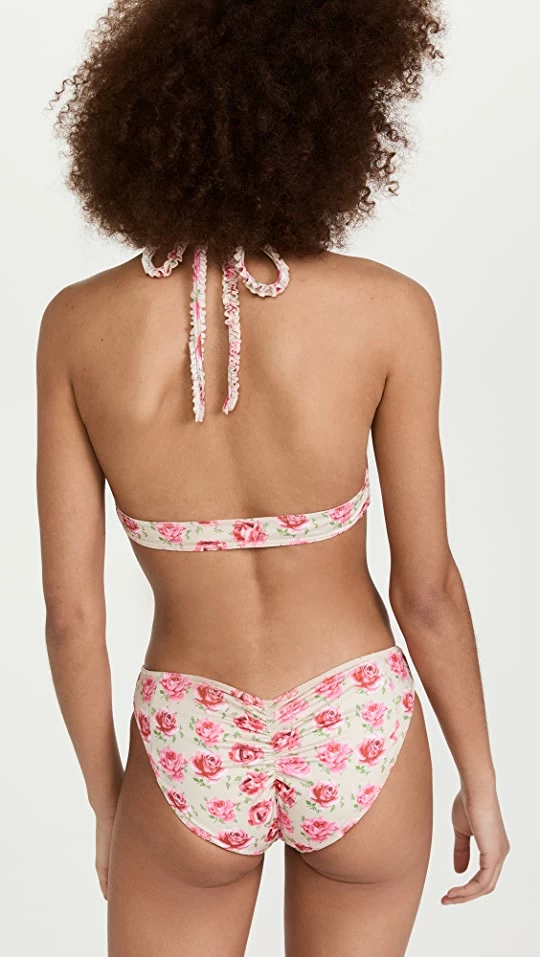 Best deal π₯ LoveShackFancy Zanda π Bikini Set Floral Cherry β€οΈ - Image 2