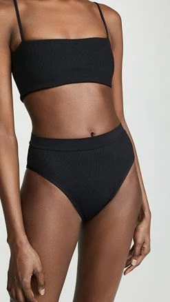 New π L*Space Ridin' High Frenchi π Bikini Bottoms Black β€οΈ