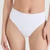 Budget 😍 L*Space Frenchi High Waisted 👙 Bikini Bottoms White ❤️
