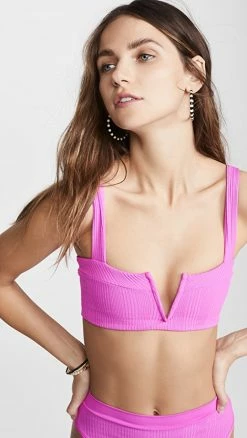 Deals π L*Space Lee Lee π Bikini Top Bright Fuchsia π―