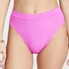 Buy ⌛ L*Space Frenchi 👙 Bikini Bottoms Bright Fuchsia 🎉