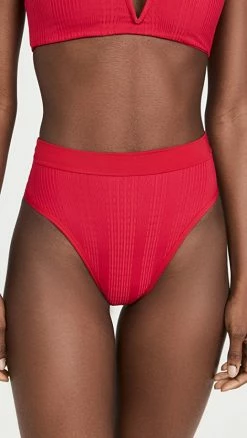 Promo π L*Space Frenchi π Bikini Bottoms π Lipstick Red π