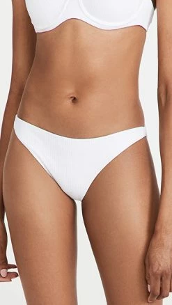 Hot Sale 👏 L*Space Camacho Classic 👙 Bikini Bottoms White 👍