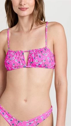 Best Sale ⭐ Maaji Happyflower Emma 👙 Bikini Top Pink 😍