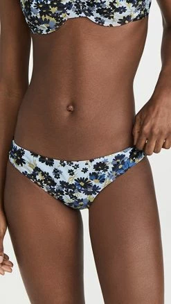 Cheap 😉 Madewell Second Wave Classic 👙 Bikini Bottoms Garden Daisies Dusty Pool ⌛