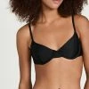 Outlet 🛒 Madewell Second Wave Underwire 👙 Bikini Top True Black 🔥