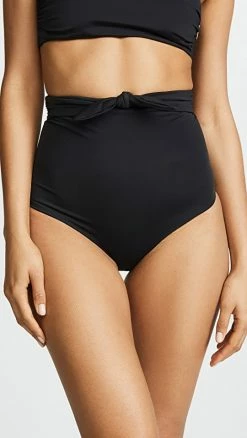 Top 10 🎉 MARA HOFFMAN Jay 👙 Bikini Bottoms Black 🥰