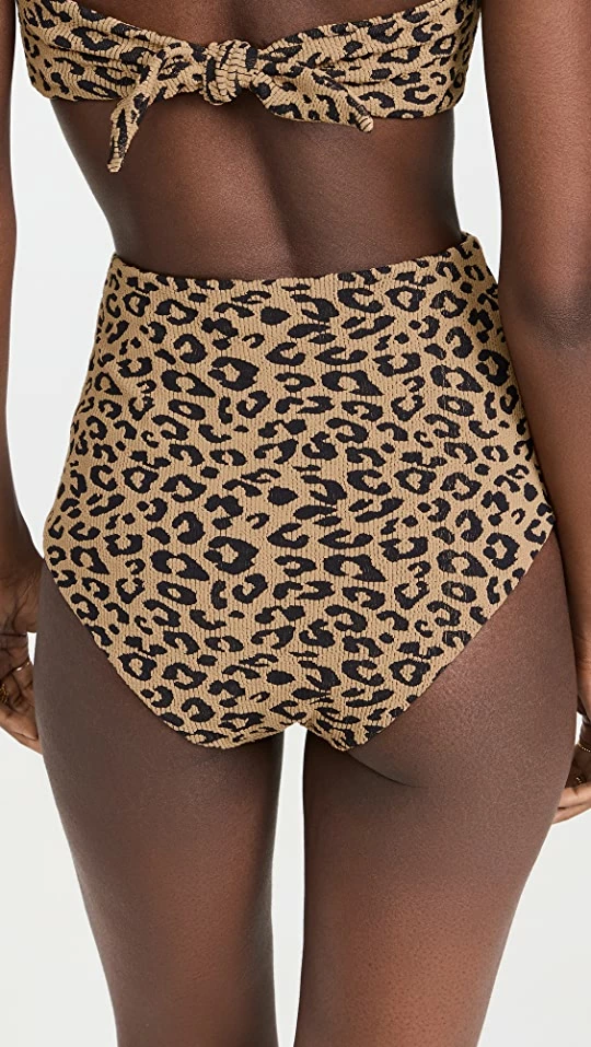 Top 10 π MARA HOFFMAN Lydia π Bikini Bottoms Black Brown π - Image 2