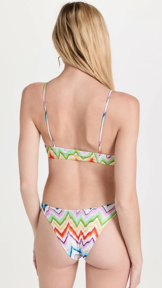 Brand new π Missoni Bandeau π Bikini Two Piece Set Chevron Multicolor π - Image 2