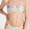 Brand new 😉 Missoni Bandeau 👙 Bikini Two Piece Set Chevron Multicolor 😍