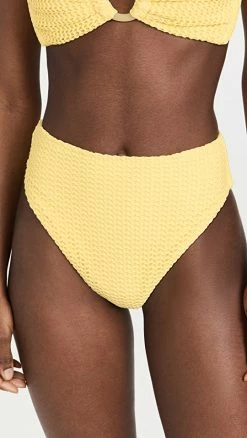 Brand new βοΈ Montce Paula π Bikini Bottoms Yellow Crochet π―