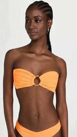 Flash Sale π Montce Tori Bandeau π Bikini Top Melon Micro Rib π₯