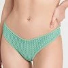 Discount 👏 Montce Lulu 👙 Bikini Bottoms Turquoise Crochet 🌟