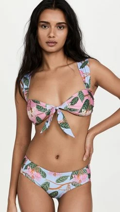 Promo 🌟 Palmacea Front Tie 👙 Bikini Top Lirio1/Lirio2 😀