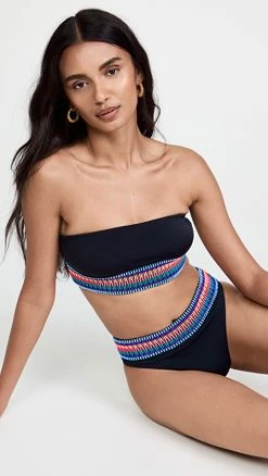 Brand new 🔥 Peixoto Kirra 👙 Bikini Top Black ✨