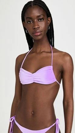 Best deal ⌛ Peixoto Tyra 👙 Bikini Top Lavender Peach ✨